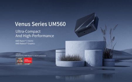 Minisforum Unveils UM560 Venus Series Mini PC: Powered By AMD Barcelo, Ryzen 5 5625U APU & Starting at €349