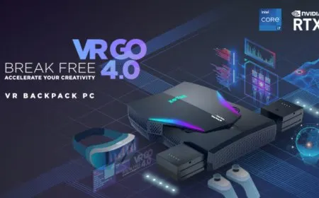 ZOTAC VR GO 4.0 backpack featuring an NVIDIA RTX GPU for wireless VR gaming.