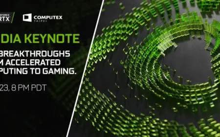 NVIDIA Computex 2022 keynote covering gaming, content creation, data center, and networking announcements.