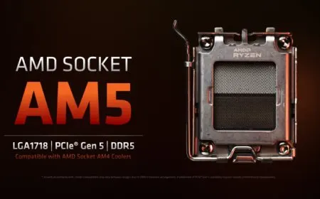 AMD X670E, X670, and B650 chipsets for Ryzen 7000 Raphael CPUs appear at Computex 2022.