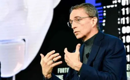 Intel CEO Pat Gelsinger discusses the anticipated resolution of global chip shortages by 2024.