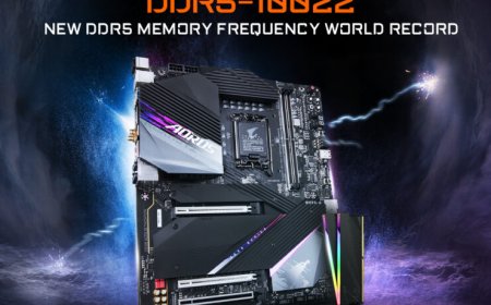 Gigabyte Fires Back! Achieves DDR5-10022 Memory Overclock Record With Z690 Tachyon Motherboard