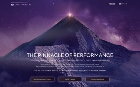 ASUS Announces ‘The Pinnacle of Performance’ Event For 9th May, Possible Intel Alder Lake-HX Laptop Launch