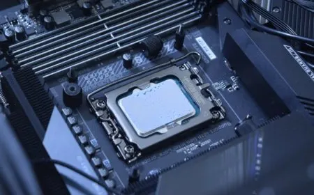 Intel Alder Lake CPU with documentation on warping issues and warranty voiding warnings