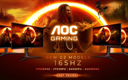 AOC enters the 165 Hz refresh rate battlefield with their AGON G2 gaming monitors
