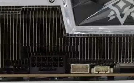 NVIDIA GeForce RTX 3090 Ti custom graphics card featuring compact PCB and PCIe Gen 5 16-pin power connector.
