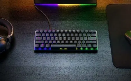 Razer Huntsman Mini Analog compact keyboard with analog optical switches