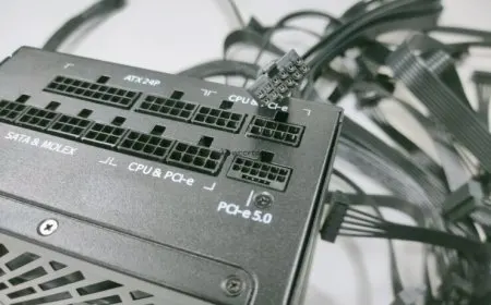 This diagram illustrates the ATX 3.0 power connector and PCIe 5.0 cable layout for 600W GPU power delivery.
