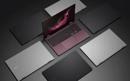 Samsung Galaxy Book2 Pro and Pro 360 laptops with Intel 12th Gen Alder Lake CPUs and Arc Alchemist graphics.