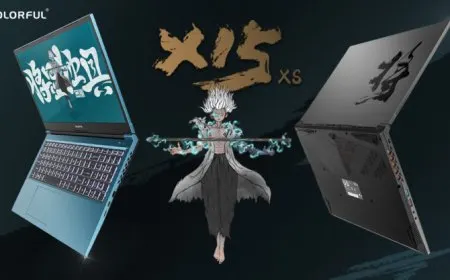 The COLORFUL X15 XS gaming laptop features GeForce RTX 3050 Ti graphics.