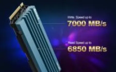 Inland Gaming Performance Plus 2 TB Gen 4 M.2 SSD with attached heatsink