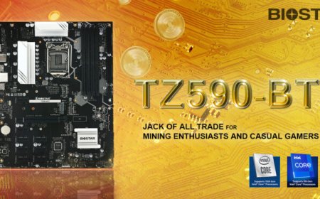BIOSTAR Unveils TZ590-BTC Motherboard, Aims To Find Gamers & Crypto Miners A Common Ground