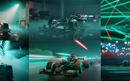AMD Showcases Video of the Mercedes-AMG Petronas F1 W12 Car Rendered in Blender 3.0 Using Two AMD Radeon PRO W6800 GPUs
