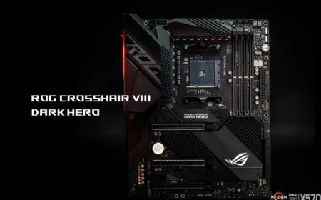 ASUS ROG Crosshair VIII motherboard with AMD AGESA 1.2.0.6 Beta BIOS firmware