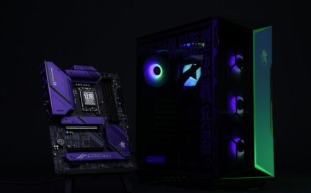 MSI Unveils Neon Genesis Evangelion Anime-Inspired PC Components: Cases, Motherboards, PSUs & AIO Coolers
