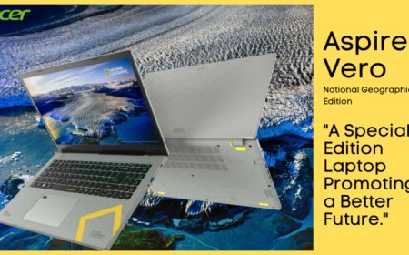 Acer reveals Aspire Vero National Geographic Edition, incorporating elements representative of the planet Earth