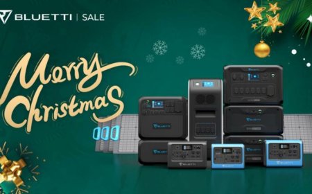 BLUETTI’s Christmas Sale Is Live: Solar Generators, Solar Panel Deals and More (Up To $2000 Flat Off!)