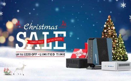 Minisforum helps you to prepare for the holidays with a huge end of the year discount on some of their top products!
