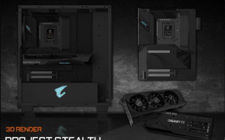 Gigabyte AORUS ‘Project Stealth’ Concept Design Could Make PC Cable Management A Whole Lot Easier