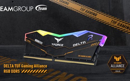 ASUS TUF Gaming Alliance & TEAMGROUP T-FORCE collaborate to introduce DELTA RGB DDR5 gaming memory