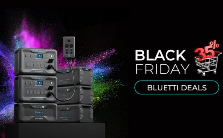 Bluetti Black Friday Red Hot Sale: Up To $500 Off Power Backup Solutions And Battery Packs
