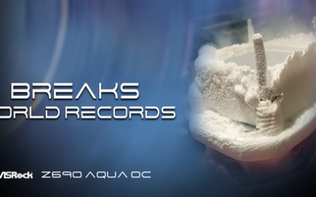 ASRock’s Flagship Z690 AQUA OC Motherboards Achieves Several World Records With Intel 12th Gen Alder Lake CPUs