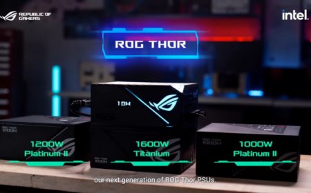 ASUS Unveils ROG THOR 1600W Titanium & ROG THOR II Power Supplies With PCIe Gen 5.0 Ready Power Connectors