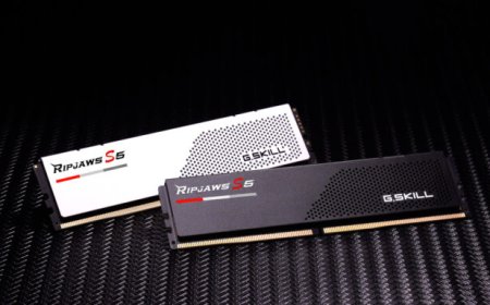 G.Skill Unveils Ripjaws S5 Low-Profile DDR5 Memory Kits, Up To DDR5-6000 Speeds & 32 GB Capacities