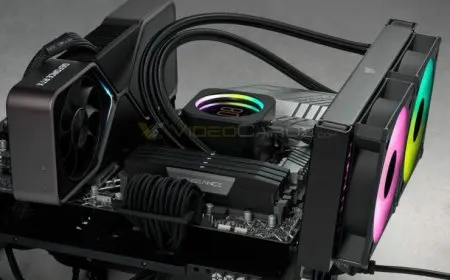 Corsair next generation AIO liquid coolers are designed for Intel Alder Lake desktop processors.