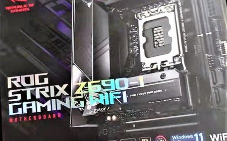 ASUS ROG STRIX Z690I Gaming WiFi Motherboard Packaging Pictured, SFF ITX Design For Intel’s Alder Lake CPUs