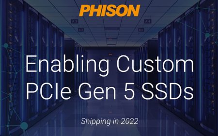 PCIe Gen 5.0 SSDs With Phison’s Next-Gen E26 Controller To Start Shipping in 2022, Up To 16 GB/s Speeds
