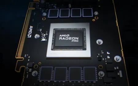 The AMD Radeon PRO W6800X Duo graphics card features dual RDNA 2 GPUs and a triple fan cooling system.