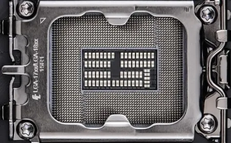 Intel LGA 1700 and LGA 1800 15R1 socket for 12th Gen Alder Lake and 13th Gen Raptor Lake desktop CPUs.