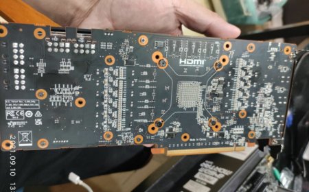 AMD Mining Card With RDNA 2 Navi 22 GPU Spotted, Features 10 GB GDDR6 Memory With 39 MH/s