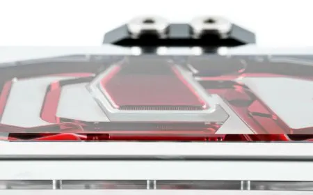 The upgraded HEATKILLER V waterblock is designed for AMD RX 6800 and 6900 XT graphics cards.