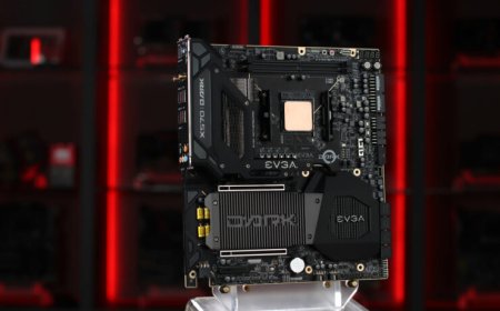 EVGA X570 DARK Motherboard Pictured In All Its Glory, Monster Overclocking For AMD Ryzen CPUs