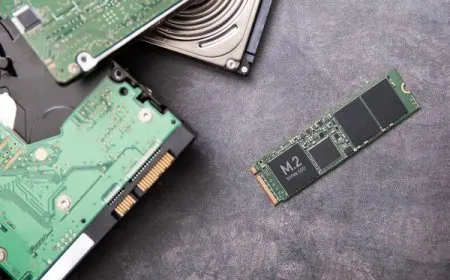 Solid state drives are displayed alongside traditional hard disk drives.