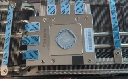 The PowerColor RX 6700 XT graphics card ships with thermal pad covers still attached, which can cause high temperatures.