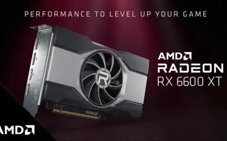 AMD Radeon RX 6600 XT 8 GB graphics card product shot