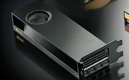 The NVIDIA RTX A2000 low profile workstation graphics card features a compact cooling shroud and multiple display outputs.