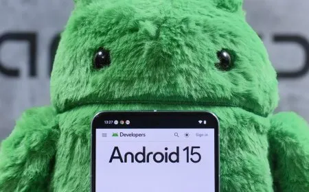 Android 15 release schedule graphic showing October 15 Pixel launch and Vanilla Ice Cream codename.