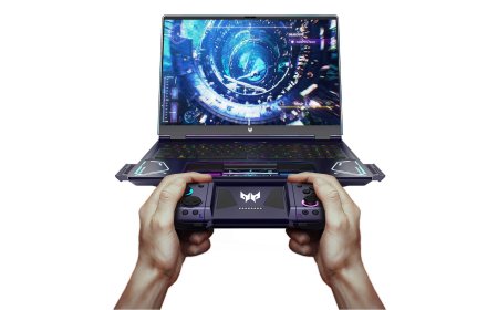 The Acer Predator Project DualPlay concept is a gaming laptop with a detachable controller