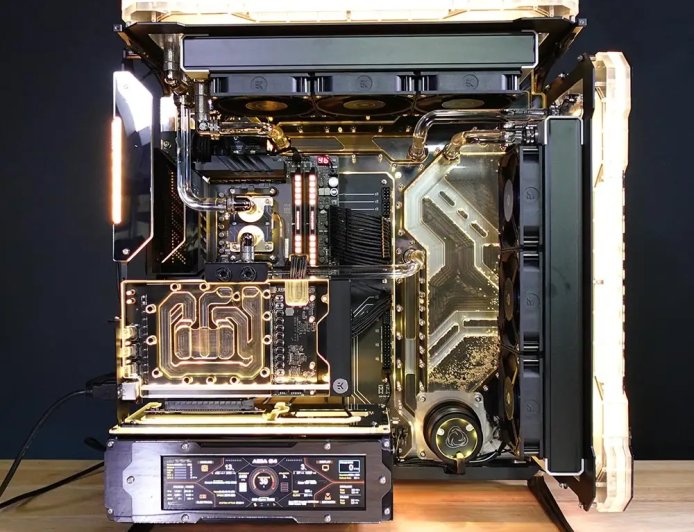 The evolution of water coolers in computer systems