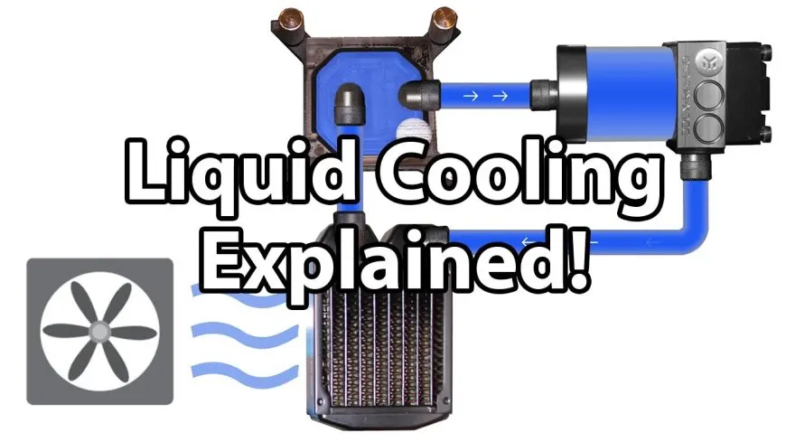 Understanding the physics behind why water is an effective coolant for computer components