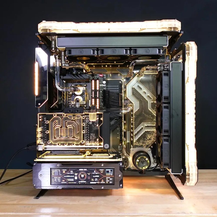 The evolution of water coolers in computer systems