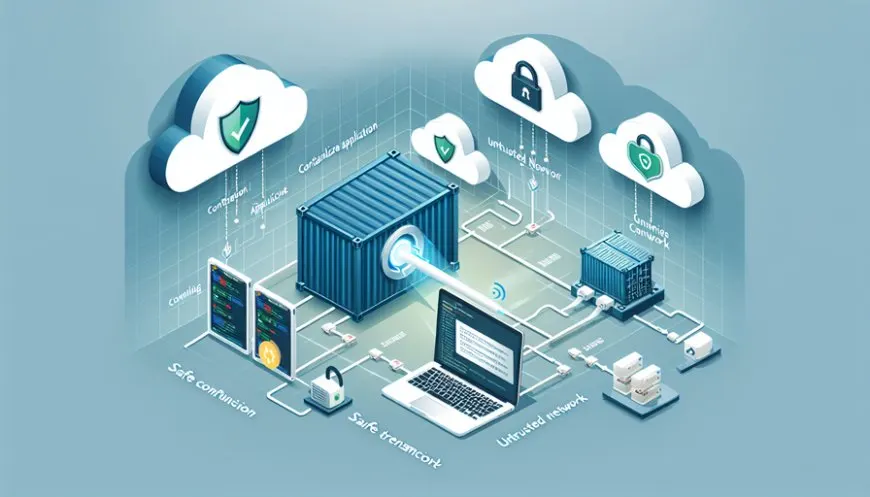 Securing Containerized Applications Through Encrypted Tunneling
