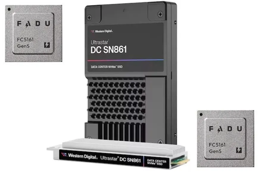 Western Digital Integrates FADU Controller Architecture Into PCIe Gen5 Enterprise SSDs