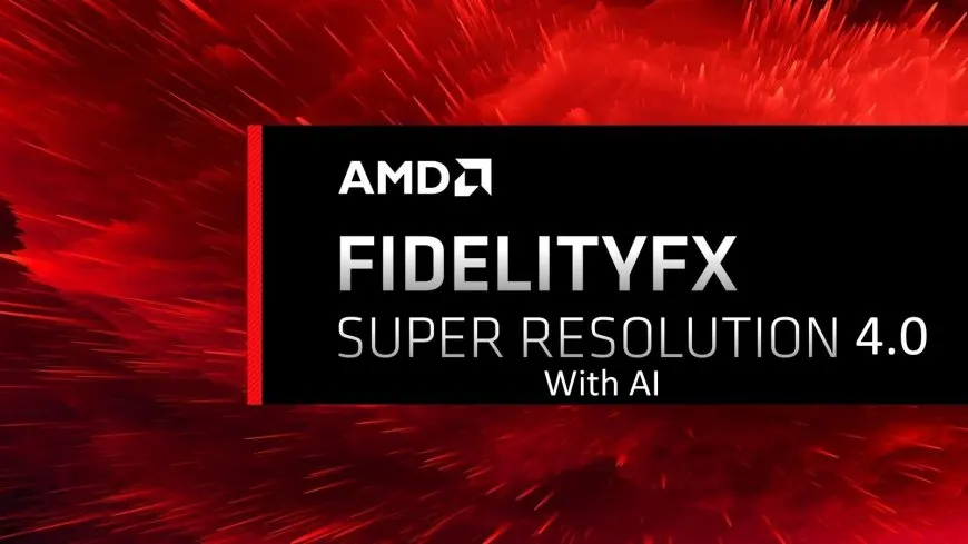AMD Shifts FidelityFX Super Resolution 4 to AI for Frame Efficiency