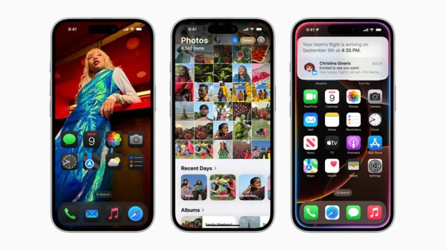 Apple Releases iOS 18: Interface Overhaul and On-Device Intelligence Arrive