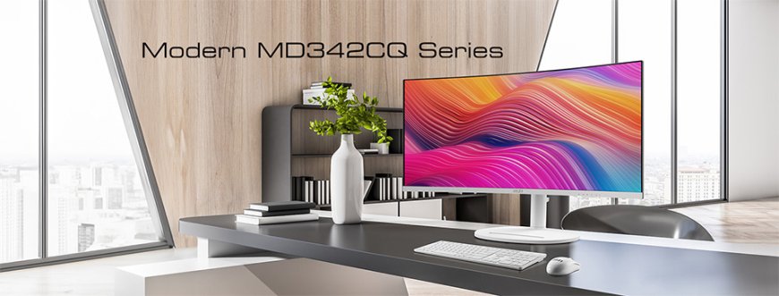 MSI Modern MD342CQP Series - A Perfect Blend of Performance, Comfort, and Versatility for Professionals